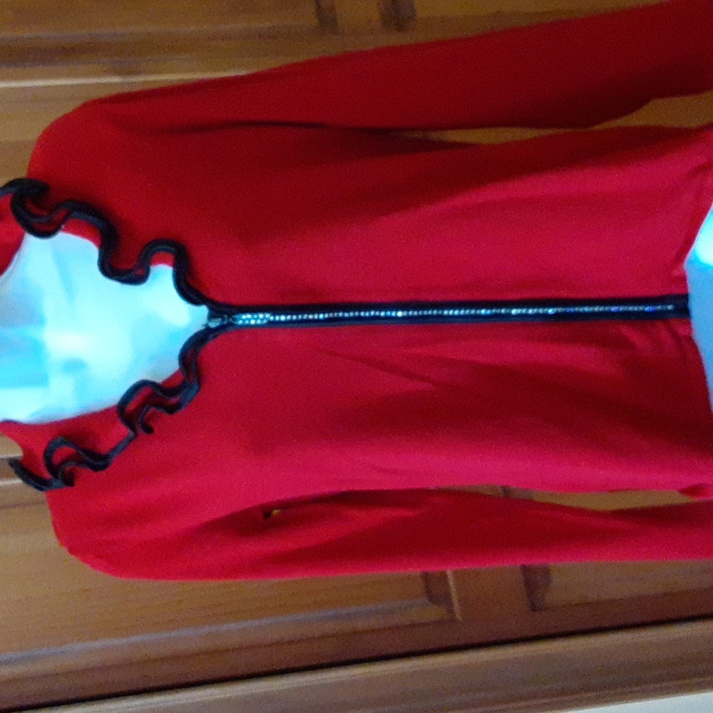 Beldini dressy petite red sweater